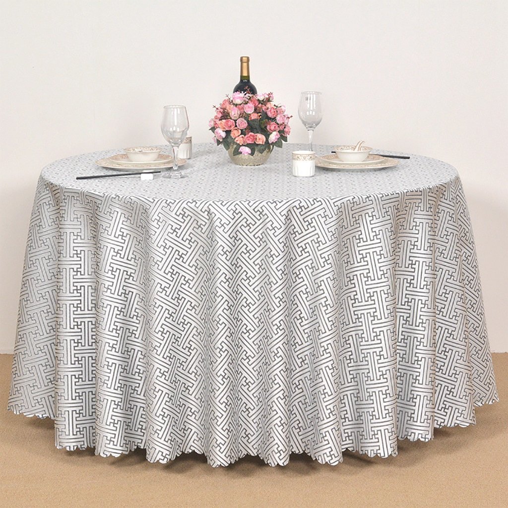 Petite nappe de jardin et grande table ronde WENJUN pour protéger des taches