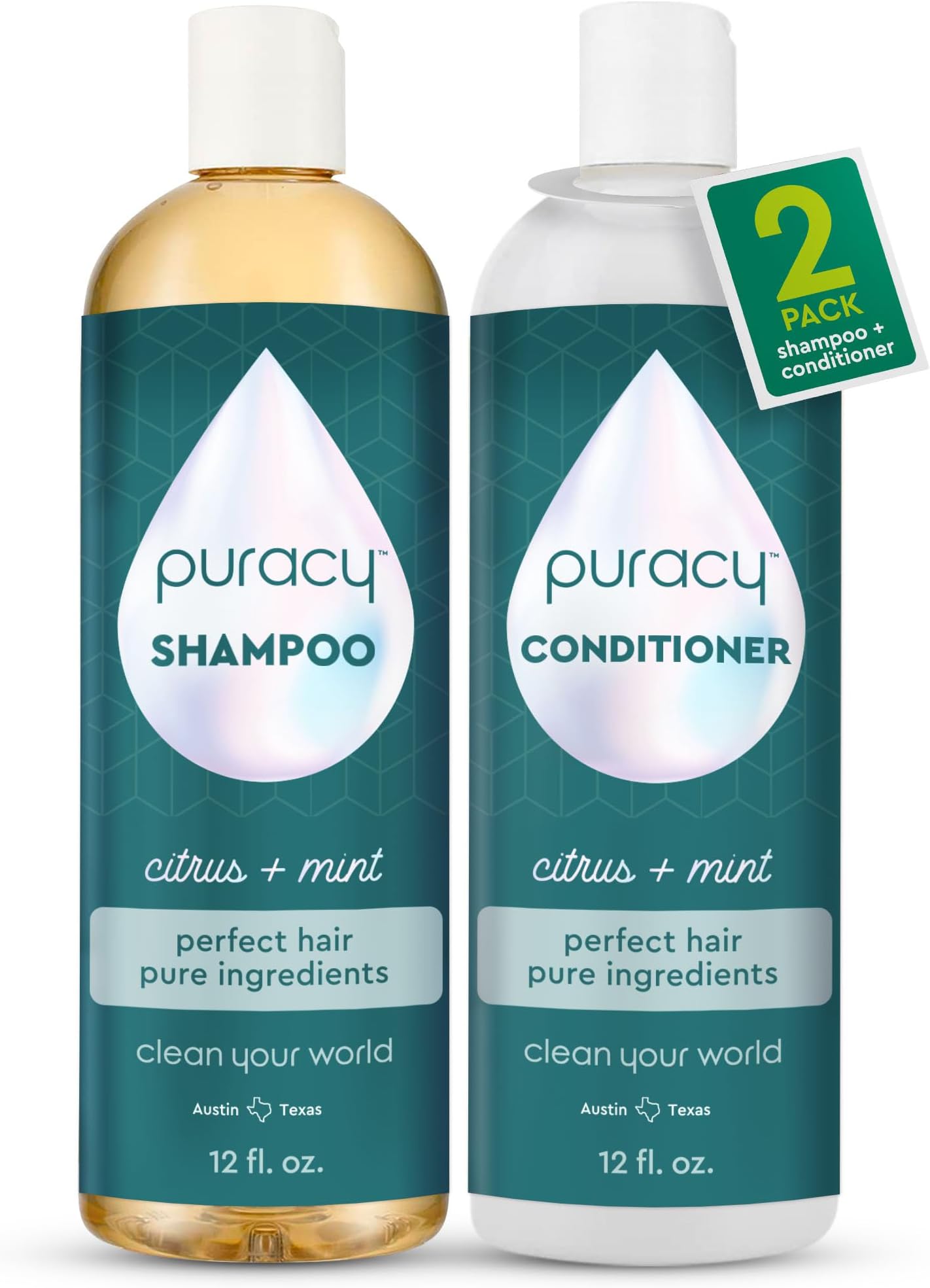 Puracy Shampoo & Conditioner Set