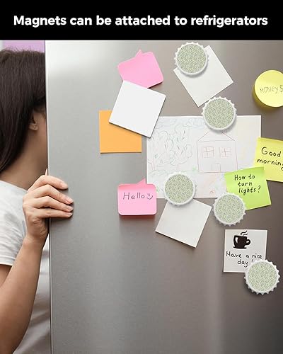 Miniatura 4 de Imanes para abridor de botellas de cerveza con flores de diente de león, diseño rústico de plantas florales amarillas, adhesivo magnético fuerte