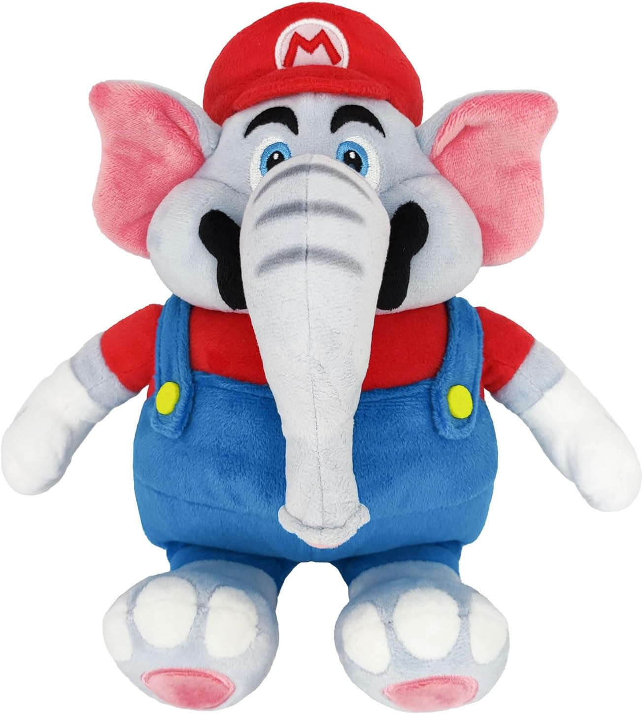 Amazon.com: Little Buddy Super Mario Bros. Wonder Elephant Mario Plush ...