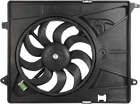 Cooling Fan Assembly Cooling Fan 623590 621576 for Chevrolet Trax 1.4L 2014-2020 For 4Cyl