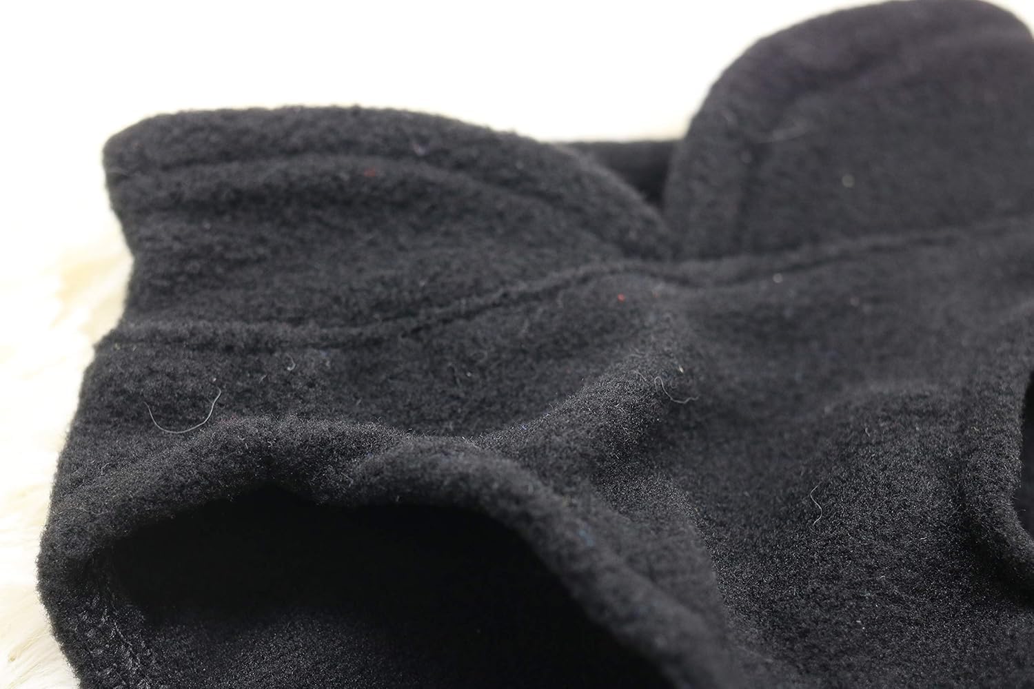 Cat Fleece Vest Small Pet Fleece Sweater for Cats Only Cat Clothes, Black, XS - Image 4