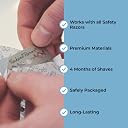 Rockwell Razors Premium Double-Edge Swedish Stainless Steel Razor Blades | Eco-Friendly and Recyclable | Sharp & Durable Blades for Safety Razors | 20 Blades gallery image