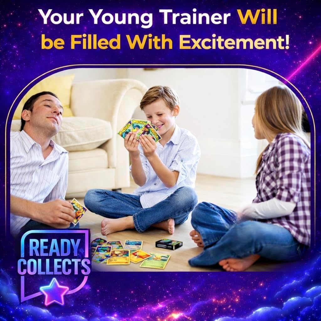 Ready Pack Plus – 120 Pokémon Compatible Trading Cards – 2 Ultra Rare Guaranteed – 20 Holo & Reverse Holo Cards Bundle