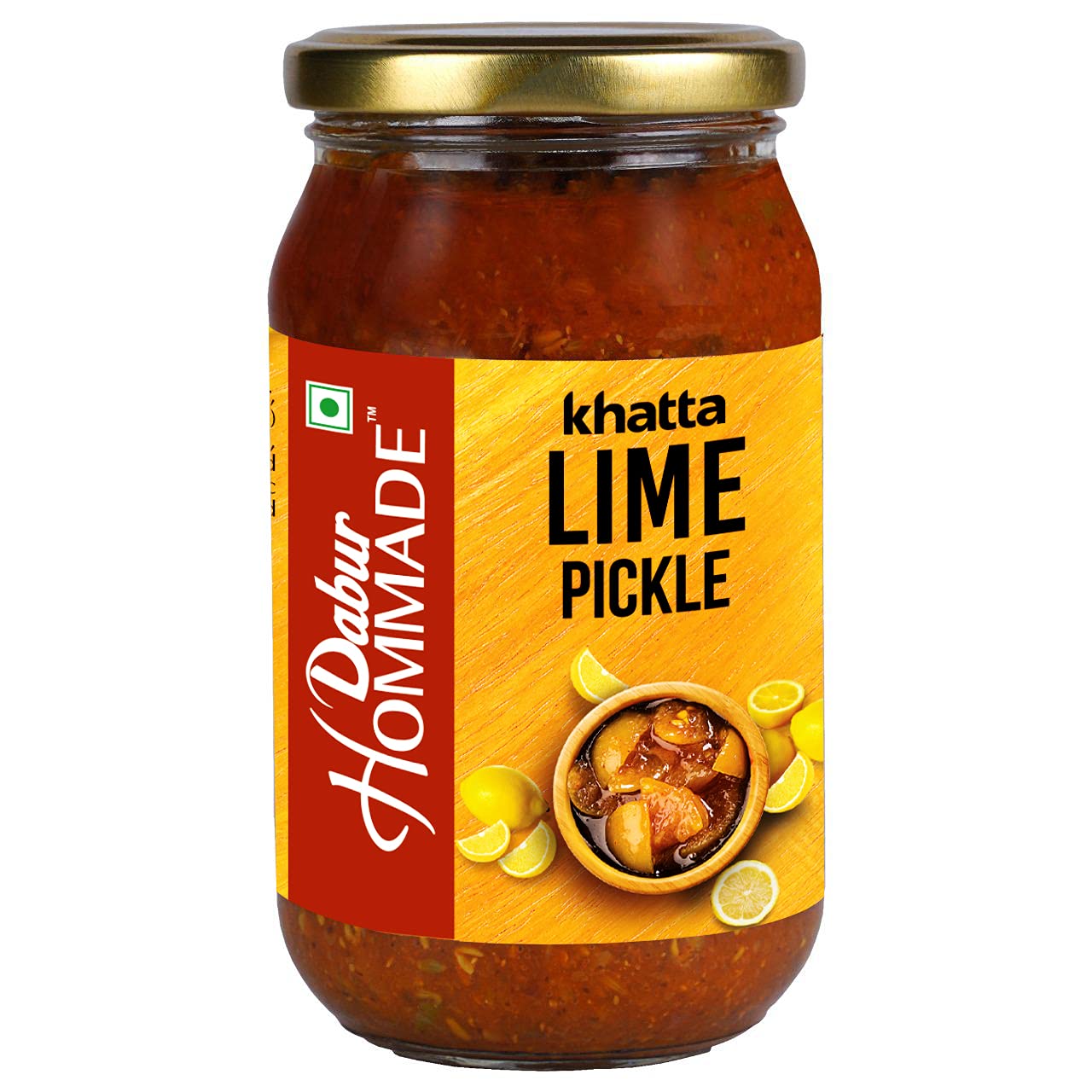 Dabur Hommade Lime Pickle- 400g