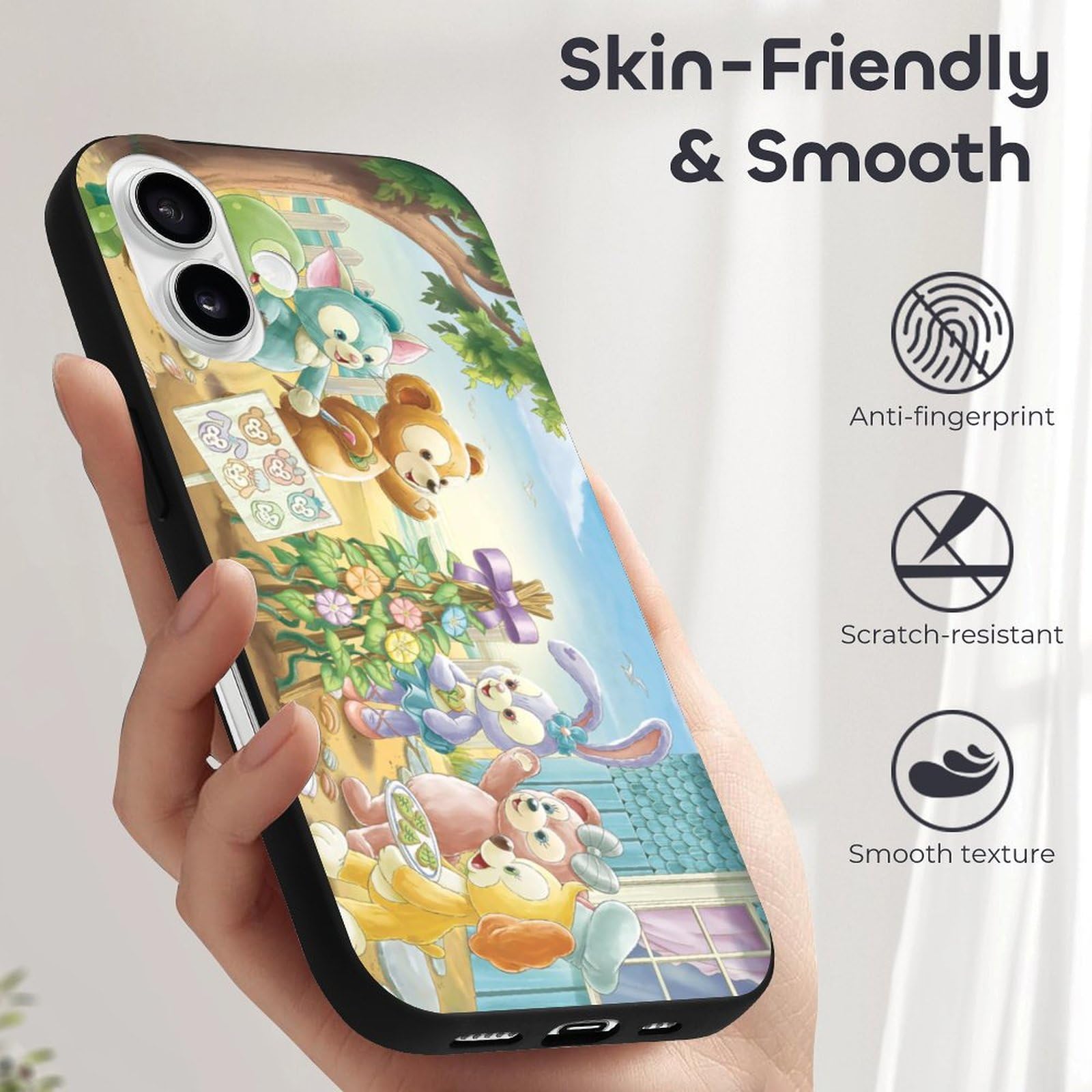 Amazon.co.jp: IPhone16 ケース ダッフィーフレンズ IPhone16 Plus