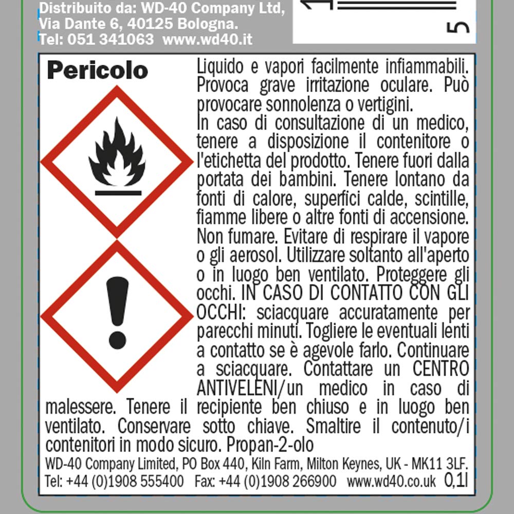 WD-40 - Specialist - Lubrificante Catena Bike - Per Condizioni Umide - Lunga durata - Lubrifica, protegge, previene la ruggine, riduce la frizione e l'usura della catena - Sistema contagocce - 100ml