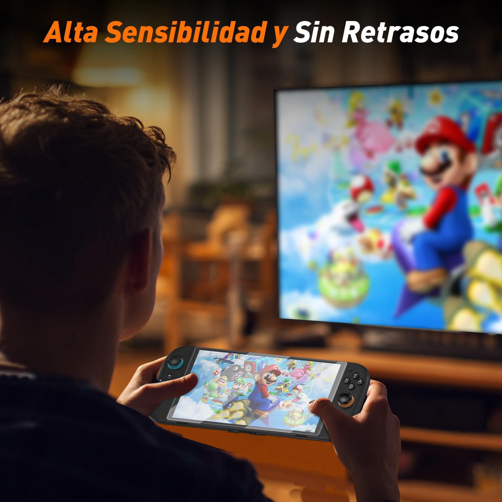 daydayup 4 piezas Protector de Pantalla Compatible con Nintendo Switch 2 con [Marco de alineación] .Cristal Templado Antiarañazos para Switch 2, Película Protectora para Switch 2 (7.9")