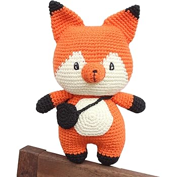 handmade fox toy