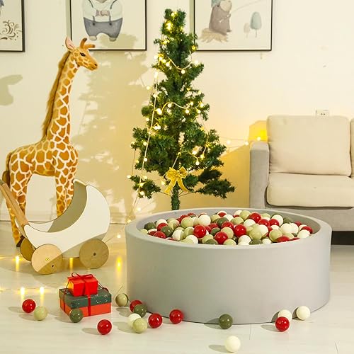 Miniatura 2 de GOGOSO - Piscina para piscina de pelotas, para niños pequeños, 50, 100, 200, 300, 400, 500, 1,000