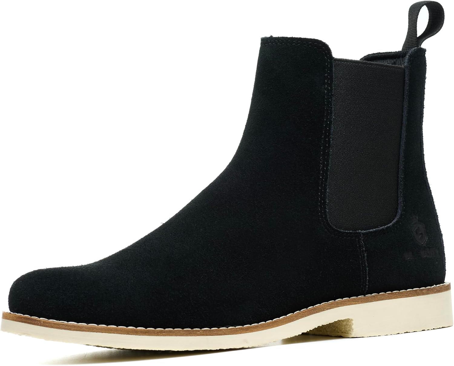Handmade Classic Chelsea Boots for Men Fashion Genuine Cowhide Slip On Casual