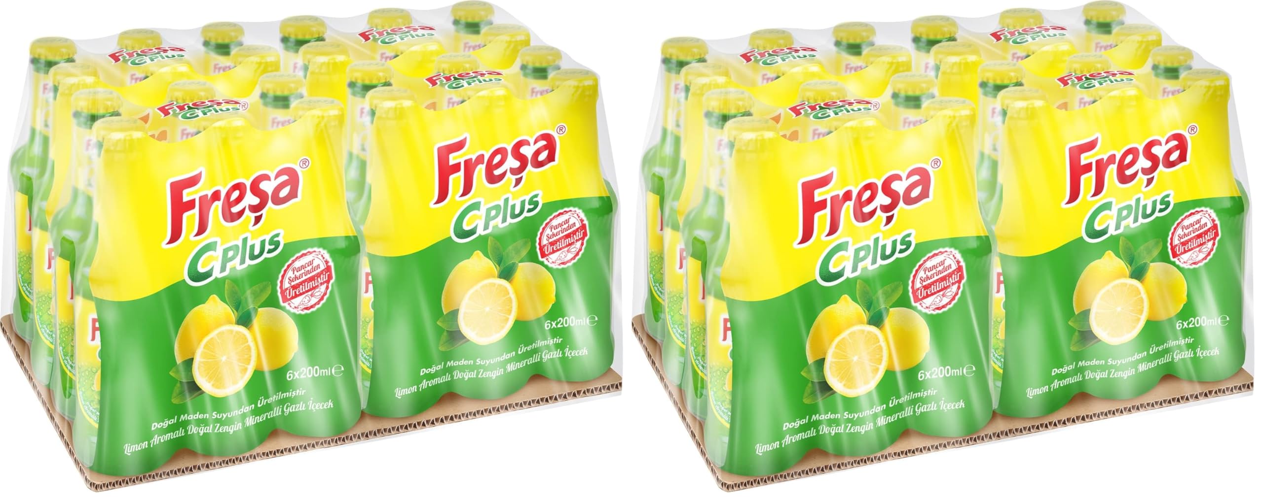 Freşa C Plus Limonlu Aromalı Madensuyu 24'lü (2 paketi)