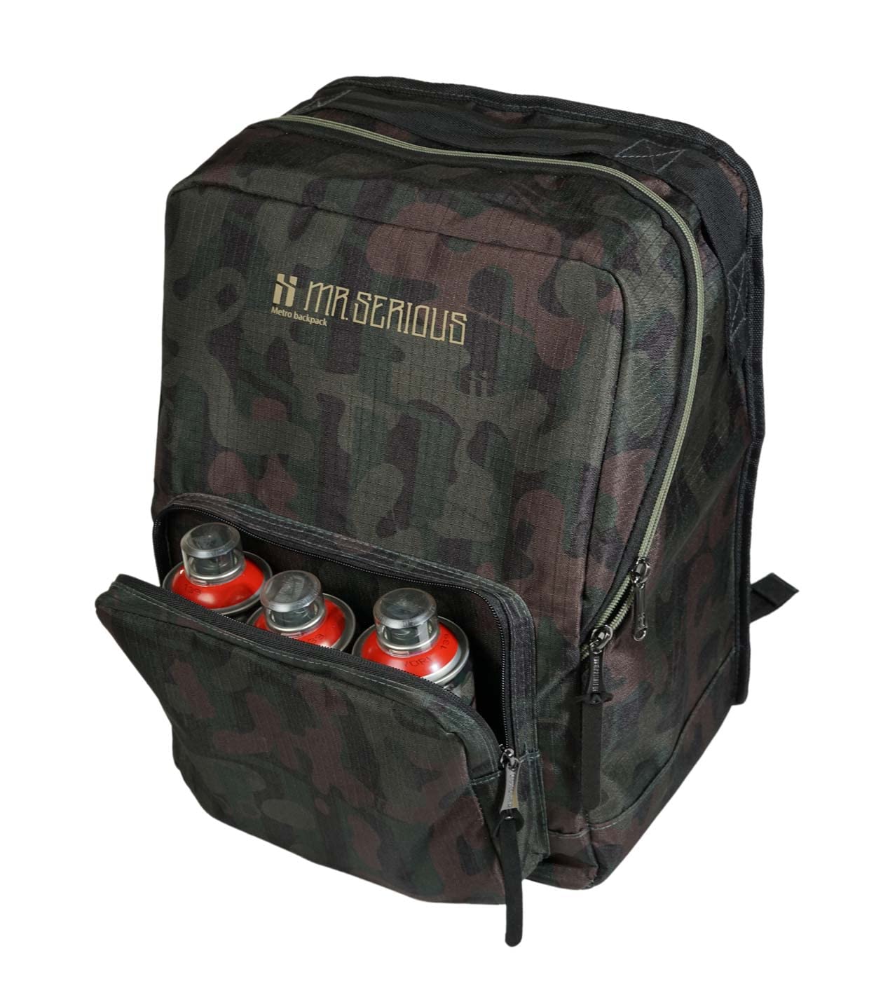 Sac à dos Metro camouflage : bagage urbain compact pour ordinateur portable