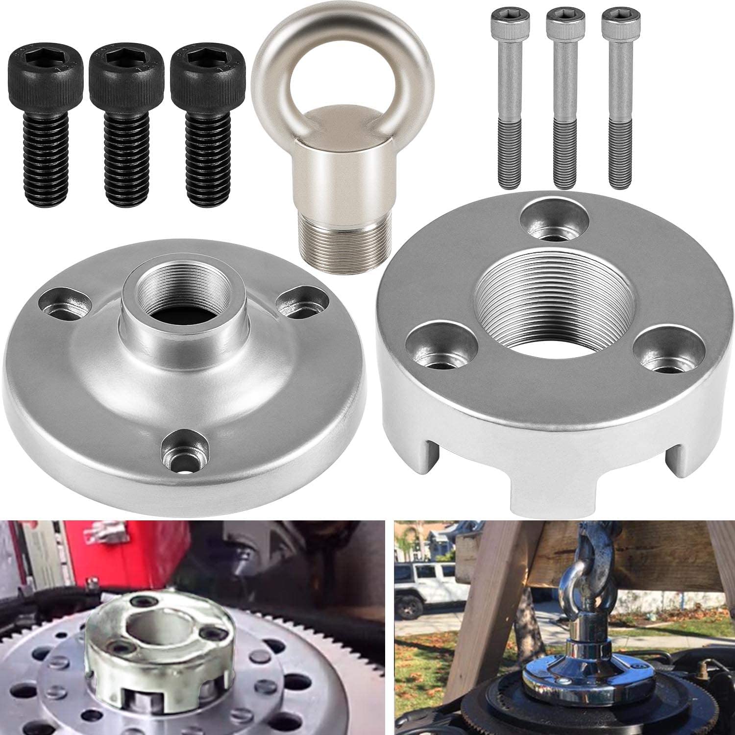 Buy E-cowlboy Lifting Adapter MT0024 & MT0025 and Lifting Ring Tool ...
