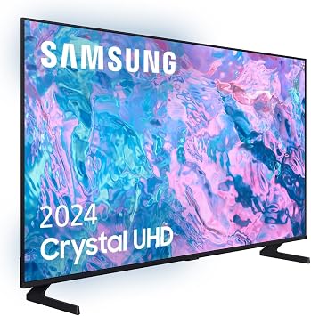 SAMSUNG Crystal UHD 4K TV 2024 50CU7095 50" Smart TV with PurColor, Crystal UHD Processor, SmartThings, Contrast Enhancer with HDR10+ and Smart TV Powered by Tizen [Energy Class G]