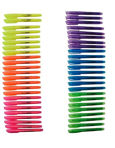 Miniatura 3 de School Smart HY1002-48ASST - Punta de cincel resaltador, colores surtidos (paquete de 48)
