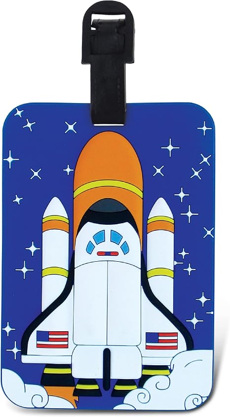 Space Shuttle Luggage Tag 