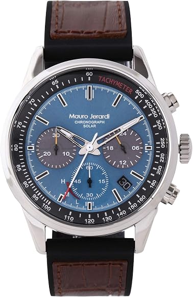 Amazon.co.jp: [マウロジェラルディ] 腕時計 MJ063-3 メンズ ブラウン 