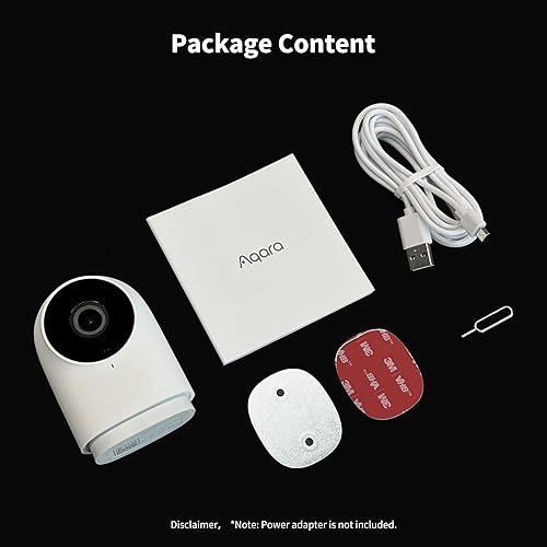 Miniatura 7 de Aqara Hub de cámara de seguridad para interiores G2H Pro, cámara de video segura HomeKit de 1080p HD, visión nocturna, audio bidireccional, Zigbee