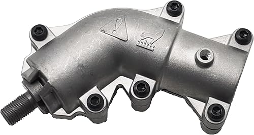 deawater 1pcs 753-08122 Conjunto de caja de cambios corta para recortadora de cuerda MTD (tamaño de rosca de tornillo métrico M10 x 1.0 derecha)