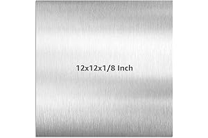 6061 T651 Aluminum Sheet Metal 12" x 12" x 1/8" (0.125") for...