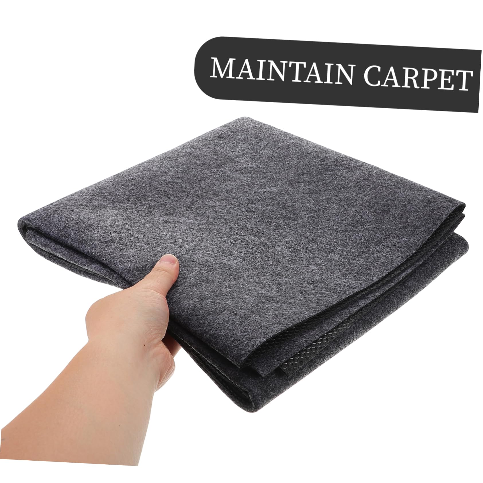 Tapis de Garage Imperméable 91,5x122cm, Feutre Lavable et Résistant à L’Huile, pour Entretien Voiture et Sol de Garage