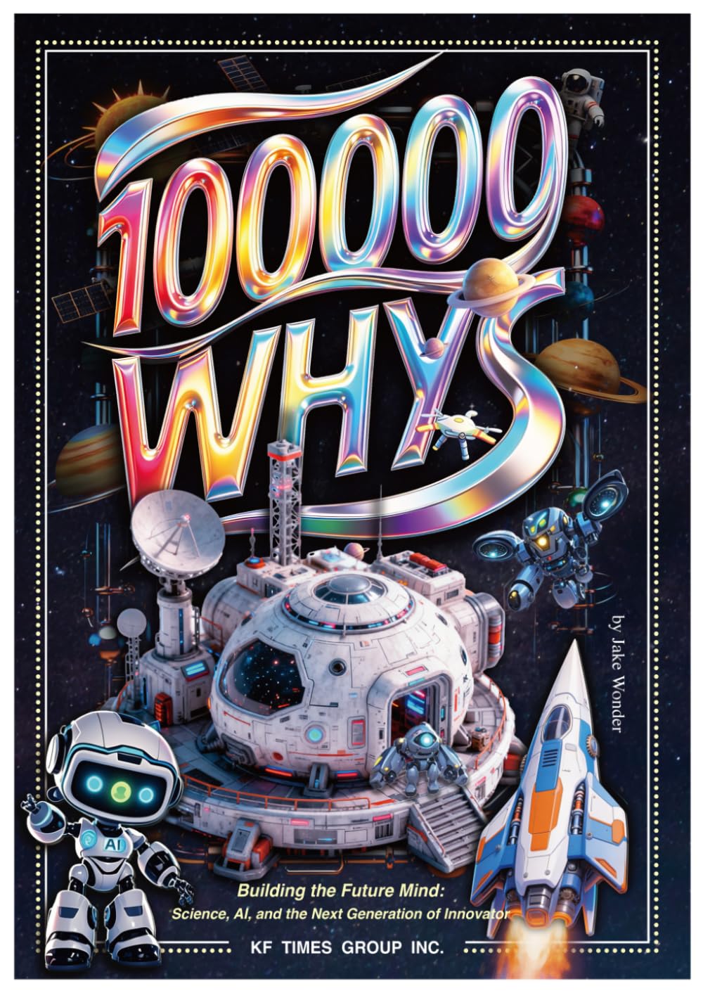100,000 WHYS: 100000 Whys kids science book with space, AI, robots, fun facts and STEM learning for curious children.