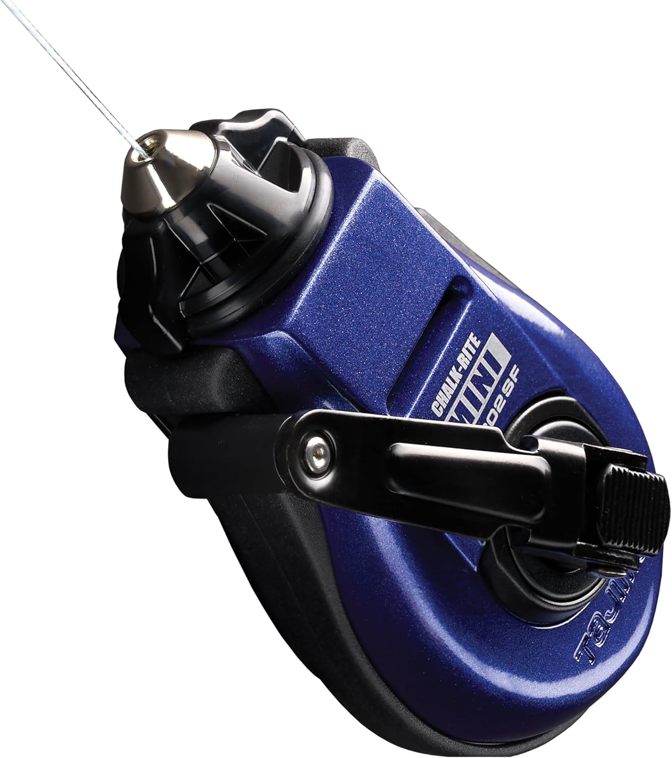 TAJIMA Chalk-Rite MINI Snap-Line - Ultra-Thin .5 mm Chalk Box with Steamlined Design & Ultra-Thin Line - CR802SFB