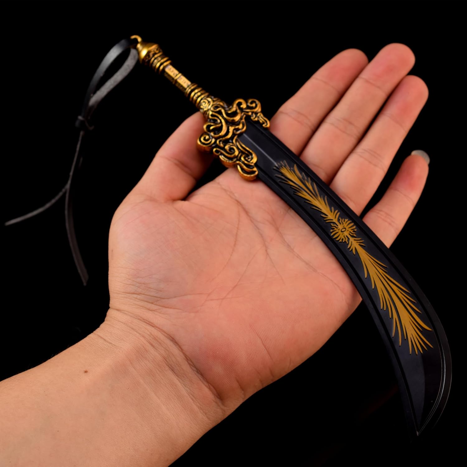 Superbuybox Elden Ring DLC Shadow of The Erdtree Greatsword of Radahn Lord Pair Starscourge Greatsword Martial Arts Sword Game Collection Room Desk Decoration