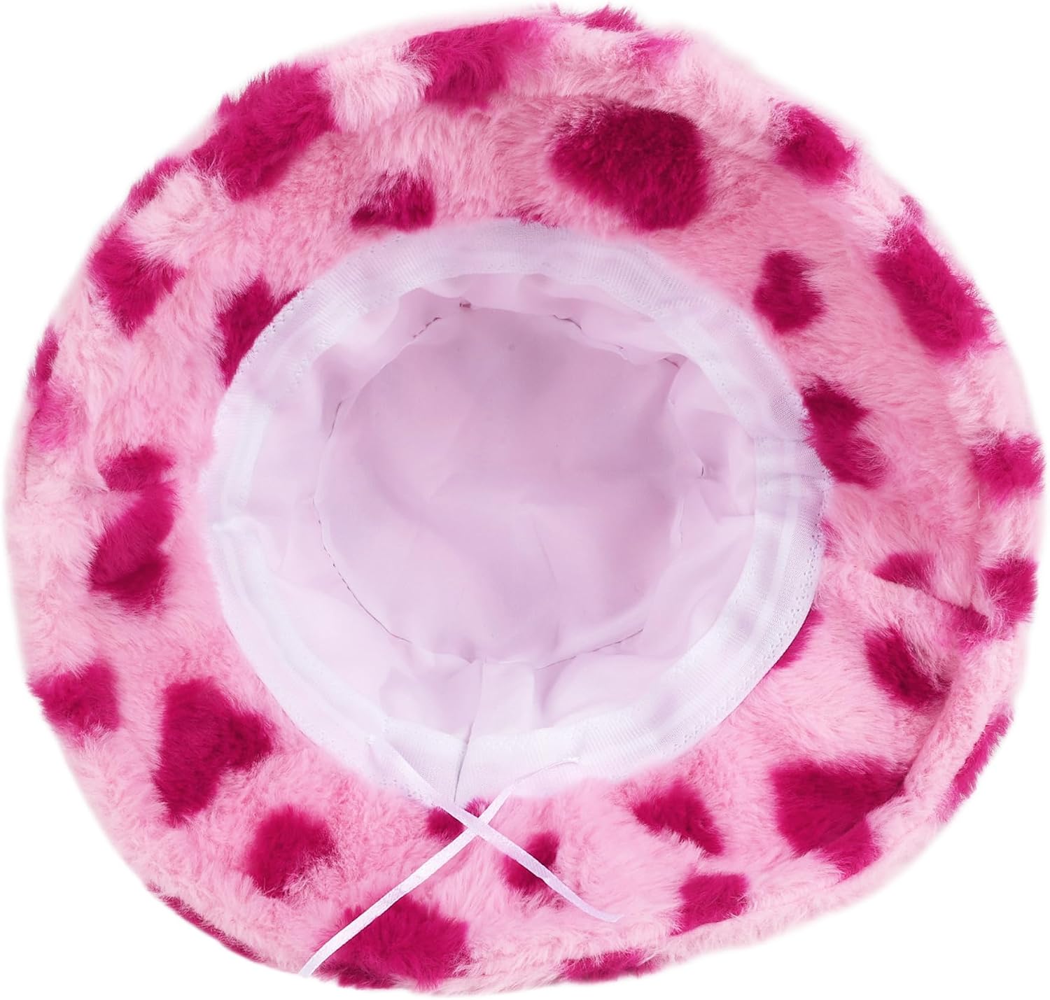 Winter Fluffy Fuzzy Bucket Hat Plush Furry Faux Fur Fisherman Hats Warm Hat for Women