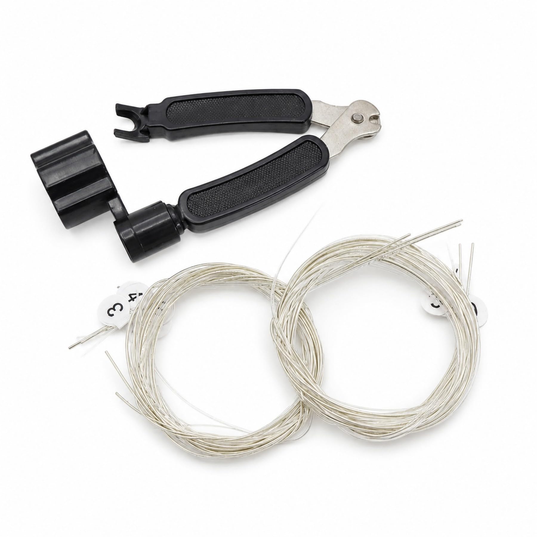 2 set di corde in nylon per chitarra classica + cambio corde 3 in 1