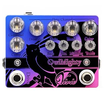 【たけし】Vivie OwlMighty ベースエフェクター プリアンプ SNSで話題沸騰中！VivieベースプリアンプOwlMightyが入荷