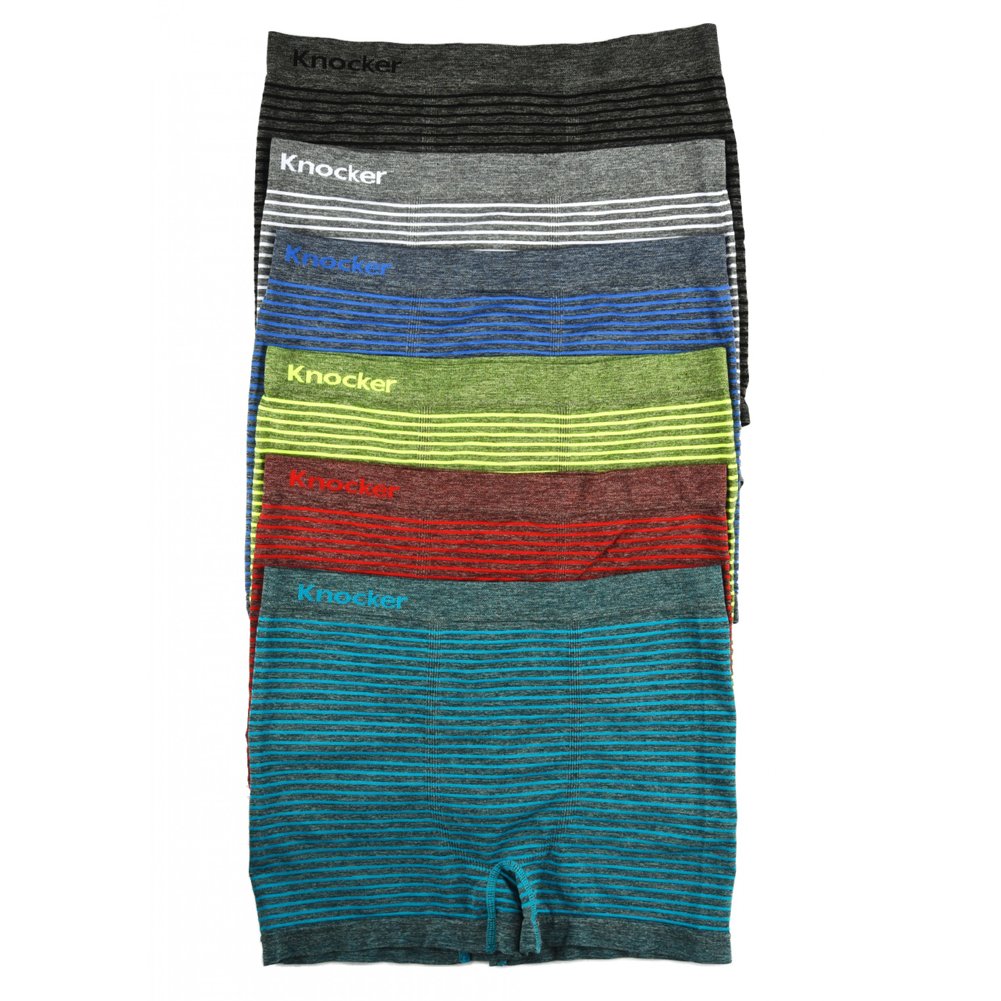 Knocker Seamless Athletic Compression Boxer Briefs