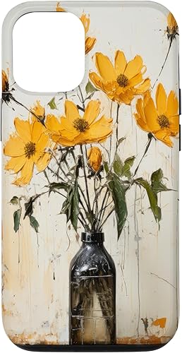 iPhone 15 Beautiful Marigold Flower Themed For Boyfriend Christmas Case