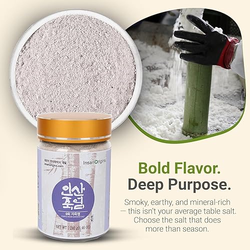 Miniatura 4 de INSAN Bamboo Salt Ultimate Purple 9x Tostado (Polvo) 8.47 oz
