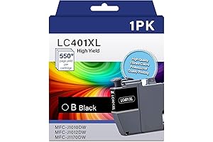 Brother LC401 Black Compatible Ink Cartridge