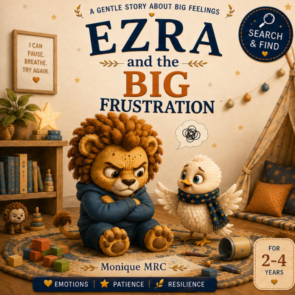 Ezra and the Big Frustration: A gentle story about patience, trying again, and overcoming frustration. (Ezra & Nova)