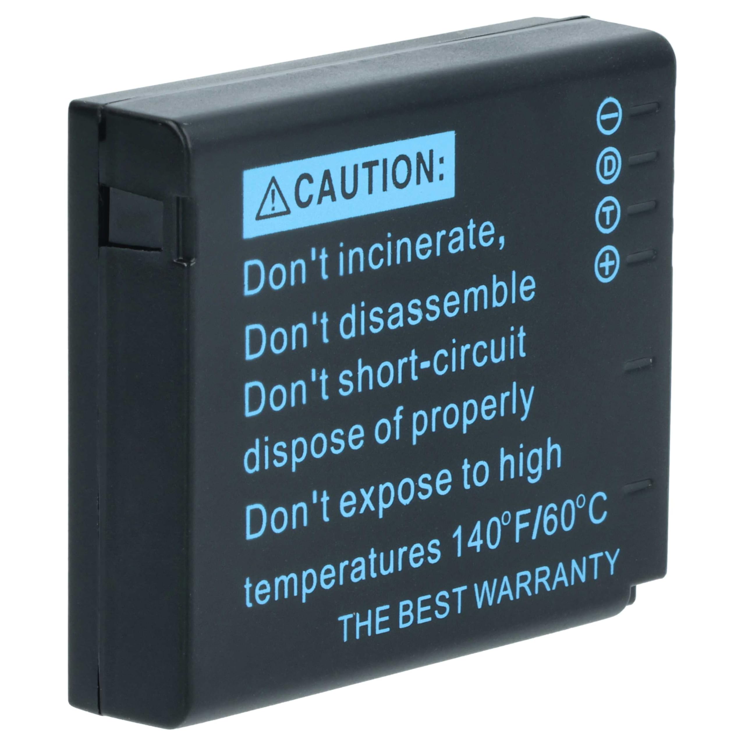 Vhbw 2x Batteria Li-Ion 1200mAh Compatibile Con Leica Digilux Zoom E Altre Fotocamere - 2
