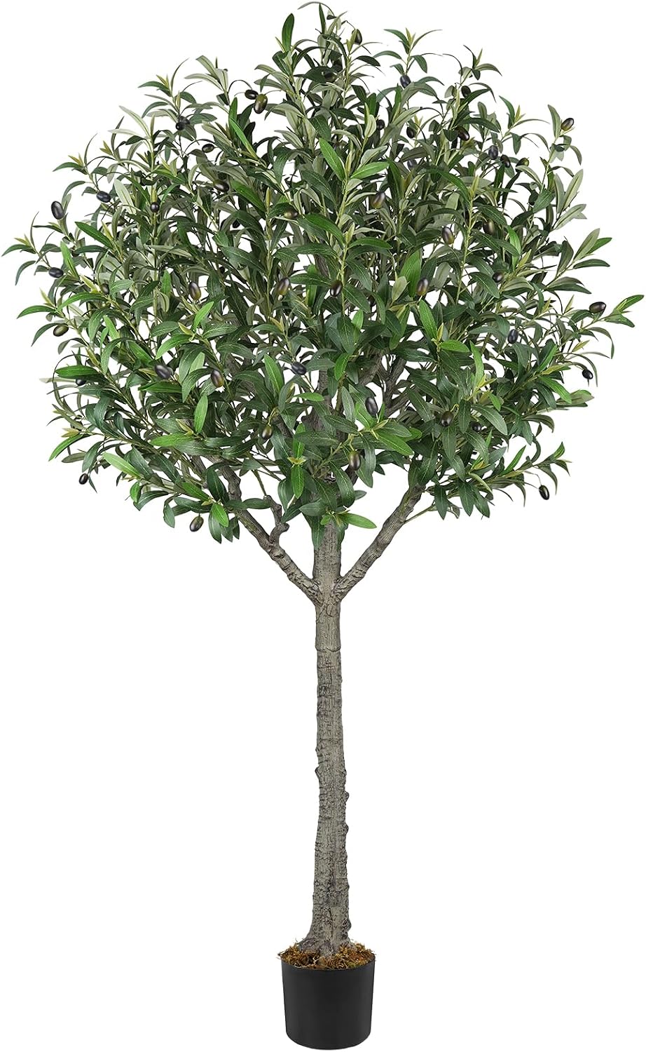 Artificial Olive Tree,6 FT Tall Faux Silk Olive Trees Indoor with 2100 ...