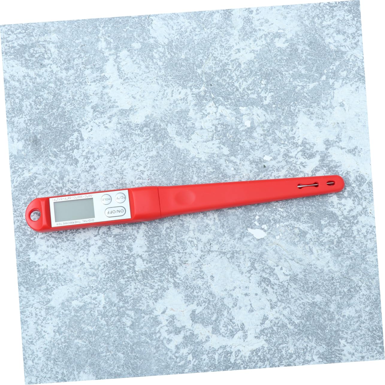 Ciieeo 3piezas Digital De Cocina Sonda De Inoxidable Para Carnes y Alimentos Lectura Instantánea Herramienta De Cocina Para Bbq y Uso Doméstico Rojo