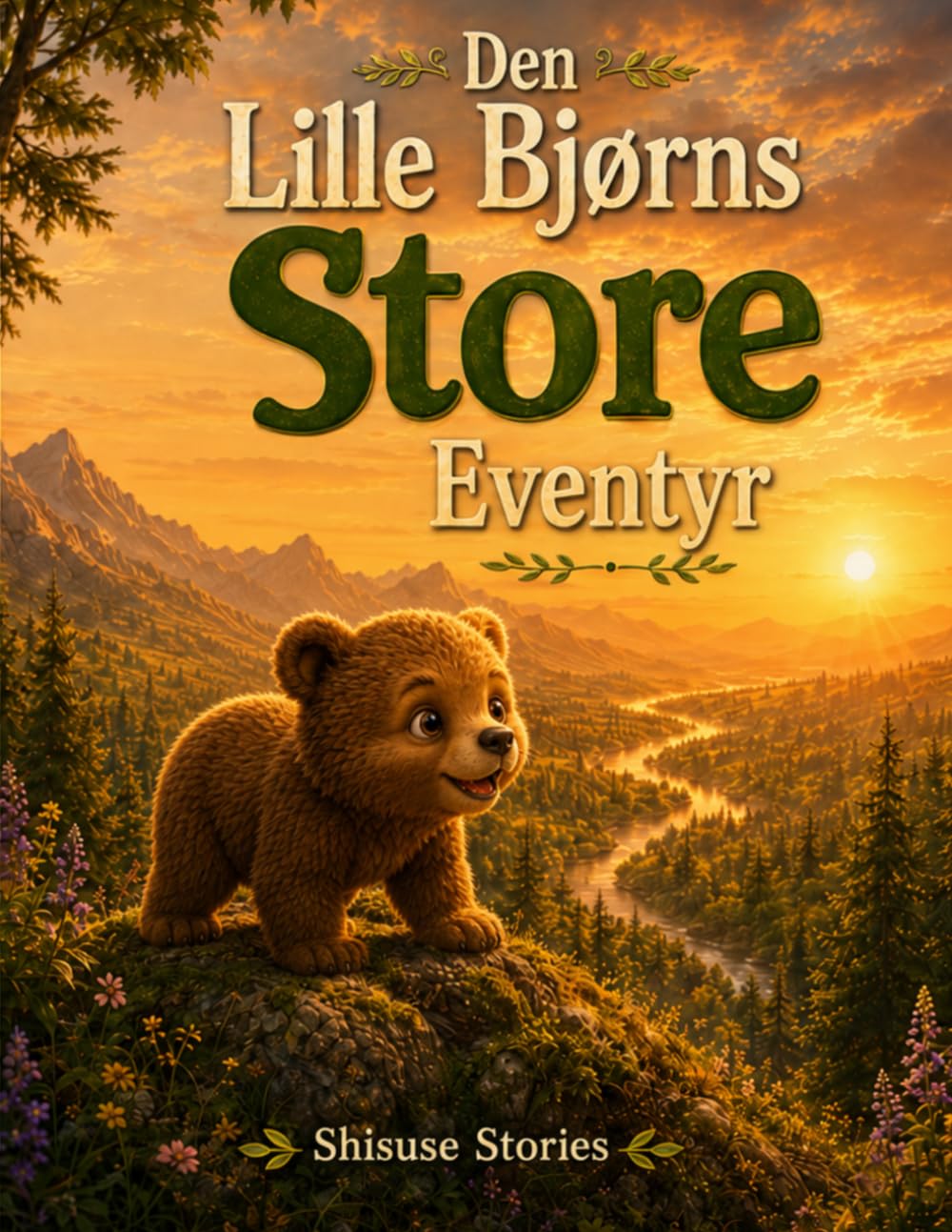 Den Lille Bjørns Store Eventyr: En Hyggelig Historie og Malebog (Skovens Små Eventyr)