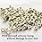 GOTDYA 1000pcs 4mm Hair Tinsel Extentions Beads, Silicone Lined Micro Rings Links,Hair Fairy Beads for Hair Extensions,Blonde