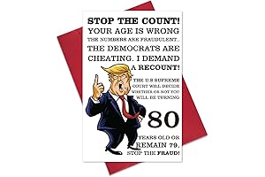 Funny 80th Birthday Card, Hilarious 80 Years Old Birthday Card Gift