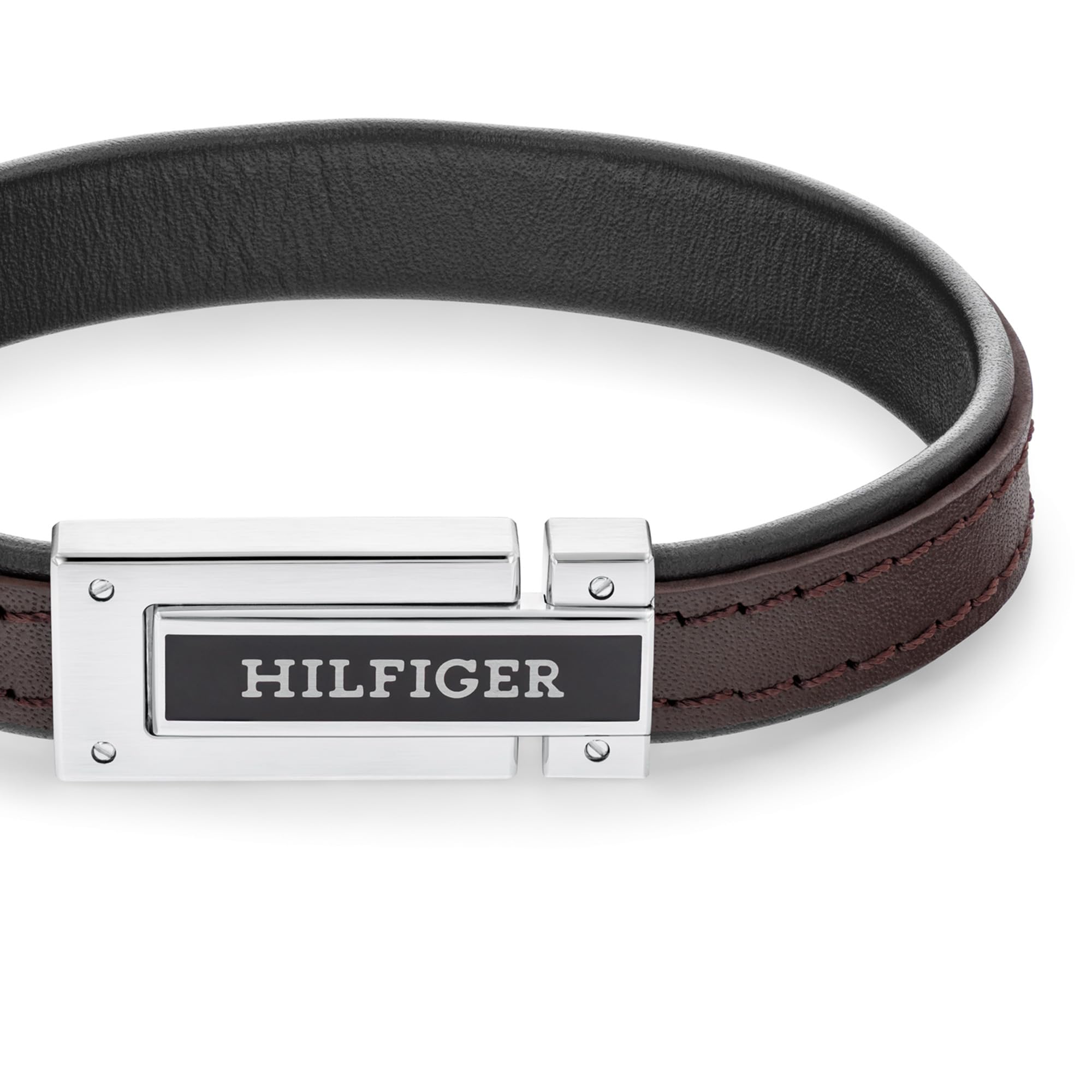 Tommy Hilfiger Jewelry Lederarmband für Herren Farben Schwarz und Braun - 2790559