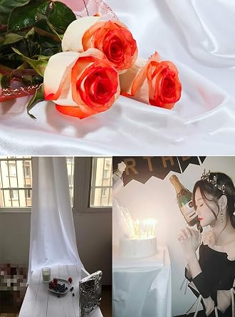 Dami Silk Satin Fabric Silk Fabric Dressing Dress Sleepwear Underwear for Crafting and Handmade Supplies Lining 1.5m Width Sold by Meter Color: Black