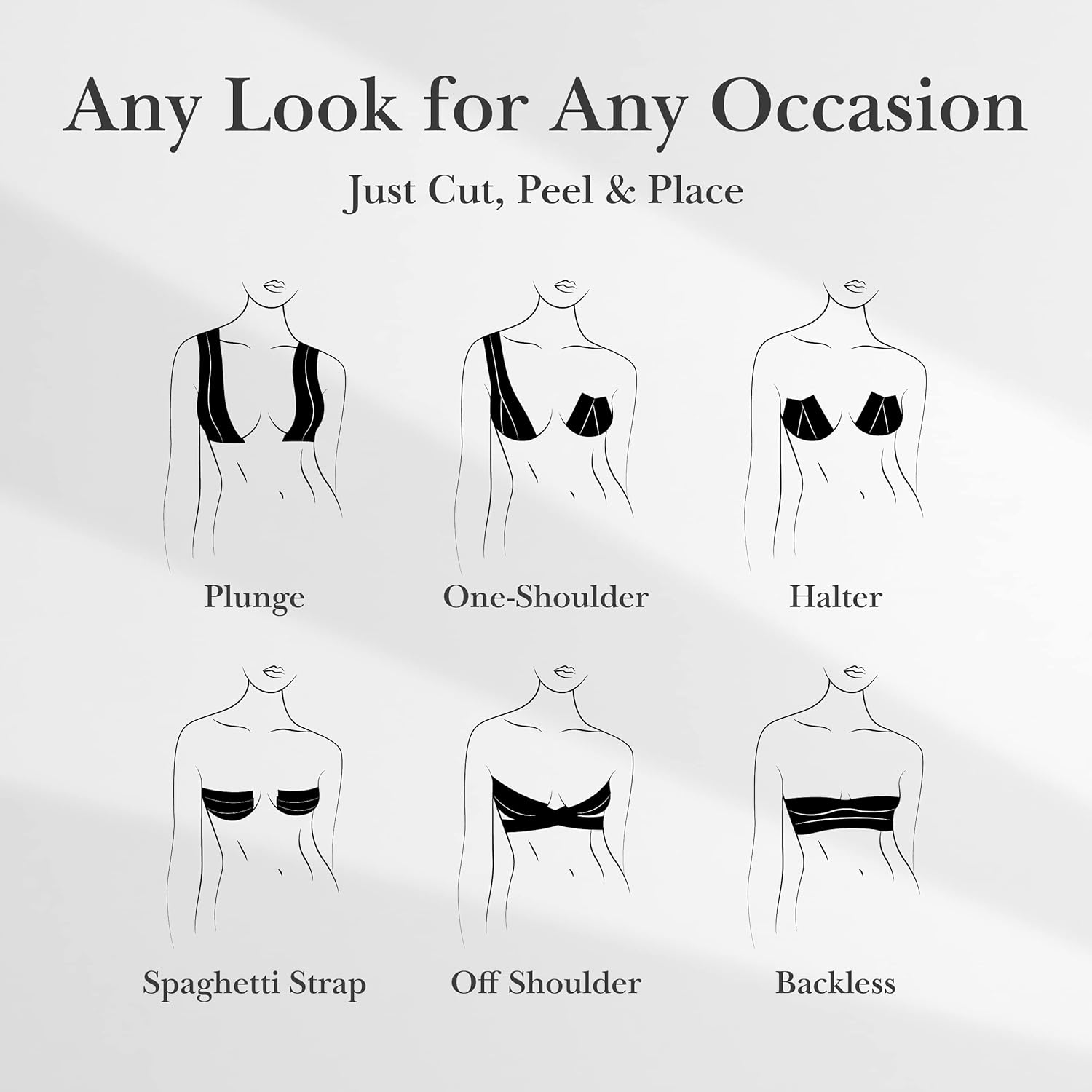 Nippies Breast Lift Tape - 2-inch Wide Adhesive Fashion Tape For Skin and Body, Invisible Under Clothing - Image 6