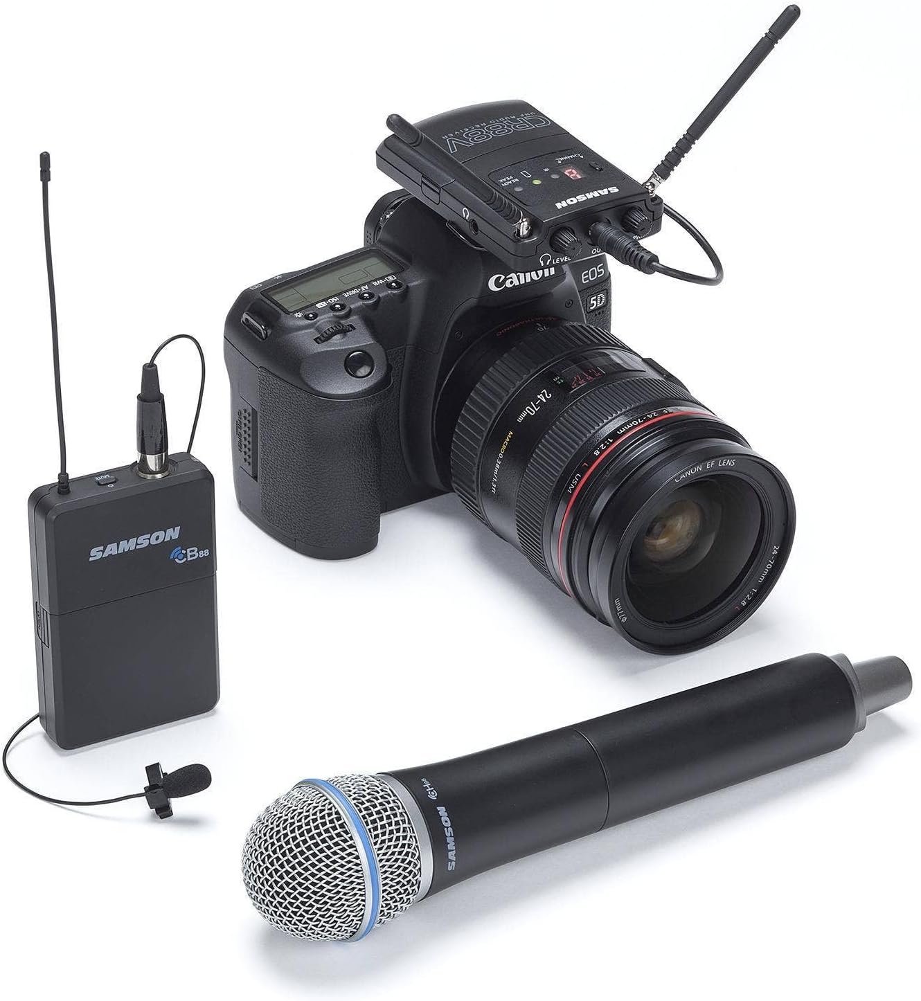 Concert 88 Combo Camera UHF Wireless System (K Band)
