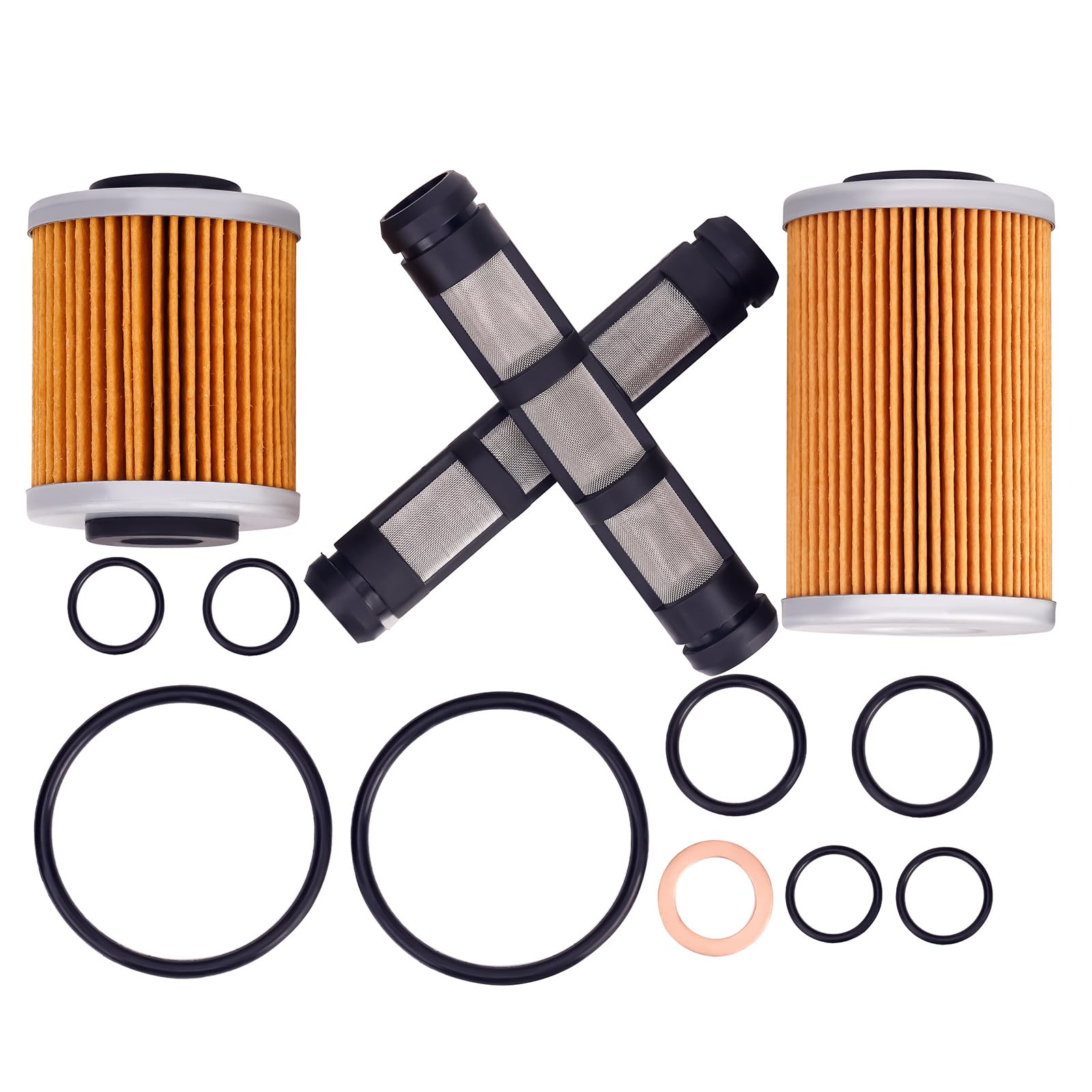 Road Passion Ölfilter Motorrad Ölfilter-Kombisatz Kompatibel mit 690 R/Enduro/R/SMC/R