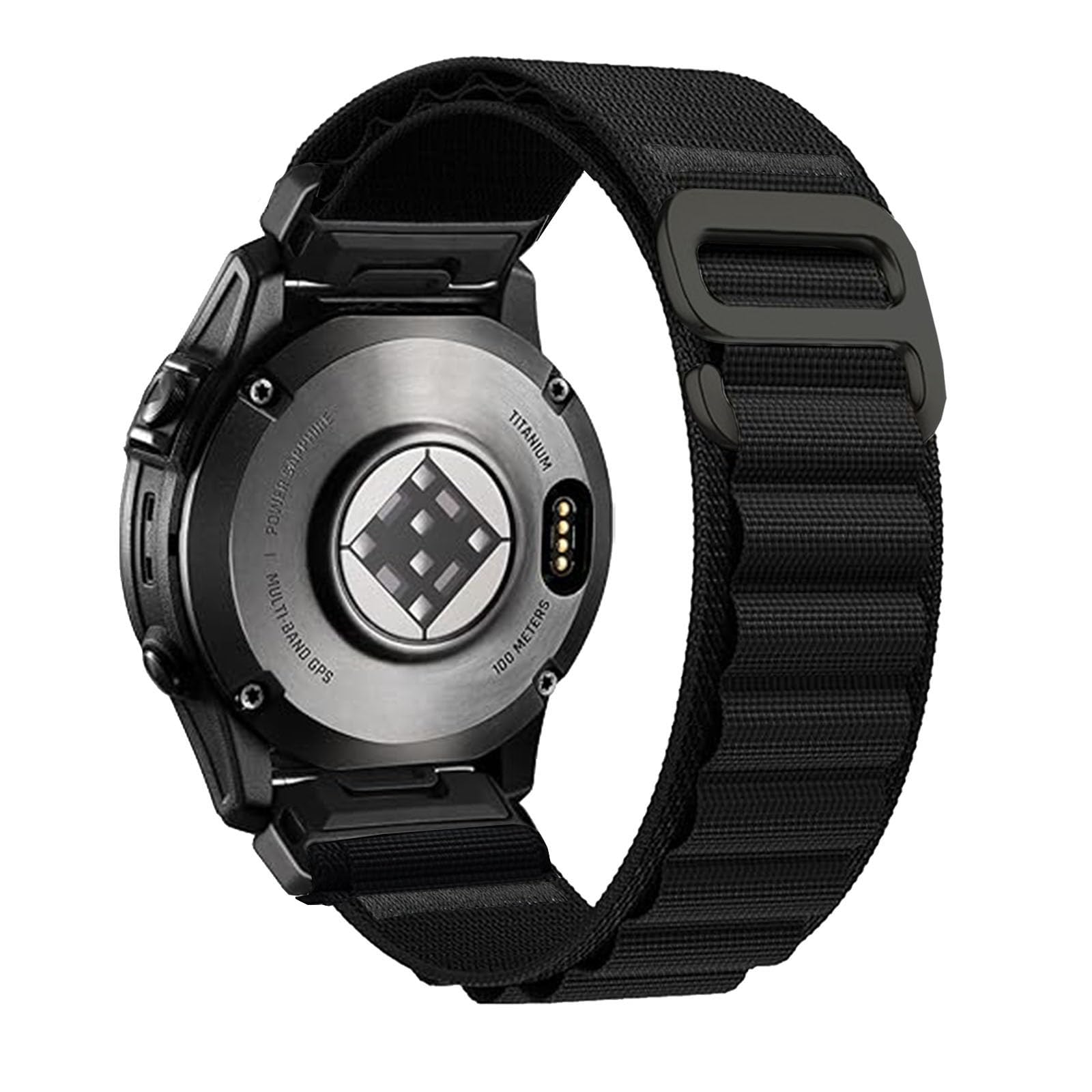 20mm Nylon Quick-Fit Watch Band for Garmin fenix 7S/6S/5S, epix Pro Gen 2 42mm, fenix 8 43mm, Descent Mk3/Mk3i 43mm, Approach S70, D2 Delta S – Soft, Breathable Replacement Strap for Men & Women