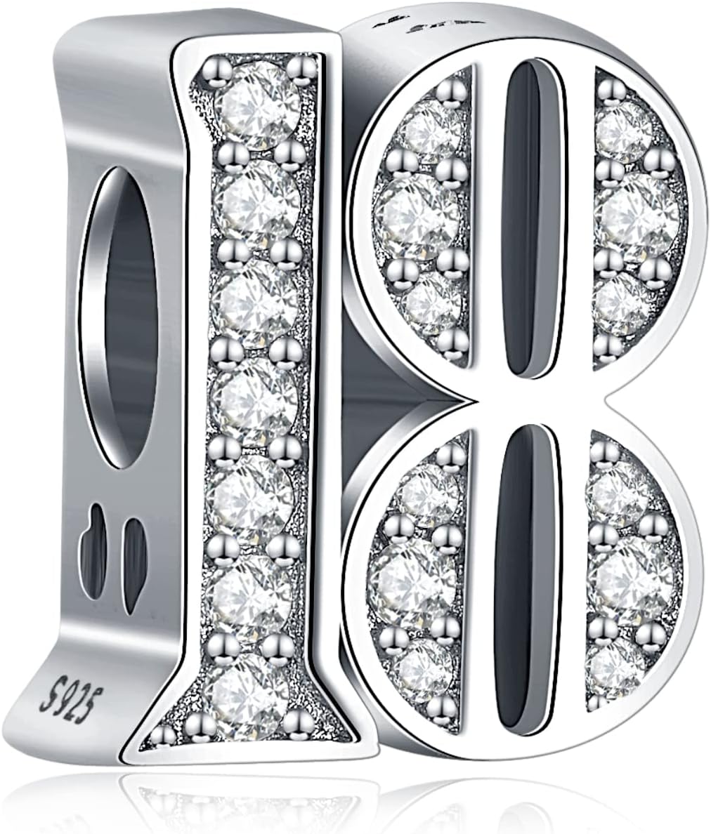 S925 Charms for Pandora Bracelets and Necklaces, Gifts for Women on Birthday, Aniversary, Christmas, Mothers Day, Valentine's Day, Charm for Couples, Family, Friend, Girlfriend, Mom, Sister